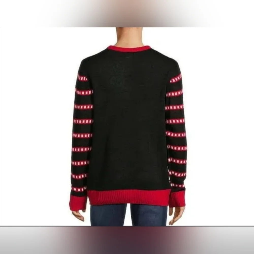 Disney Nightmare Before Christmas Men's Christmas Sweater With Long Sleeves
